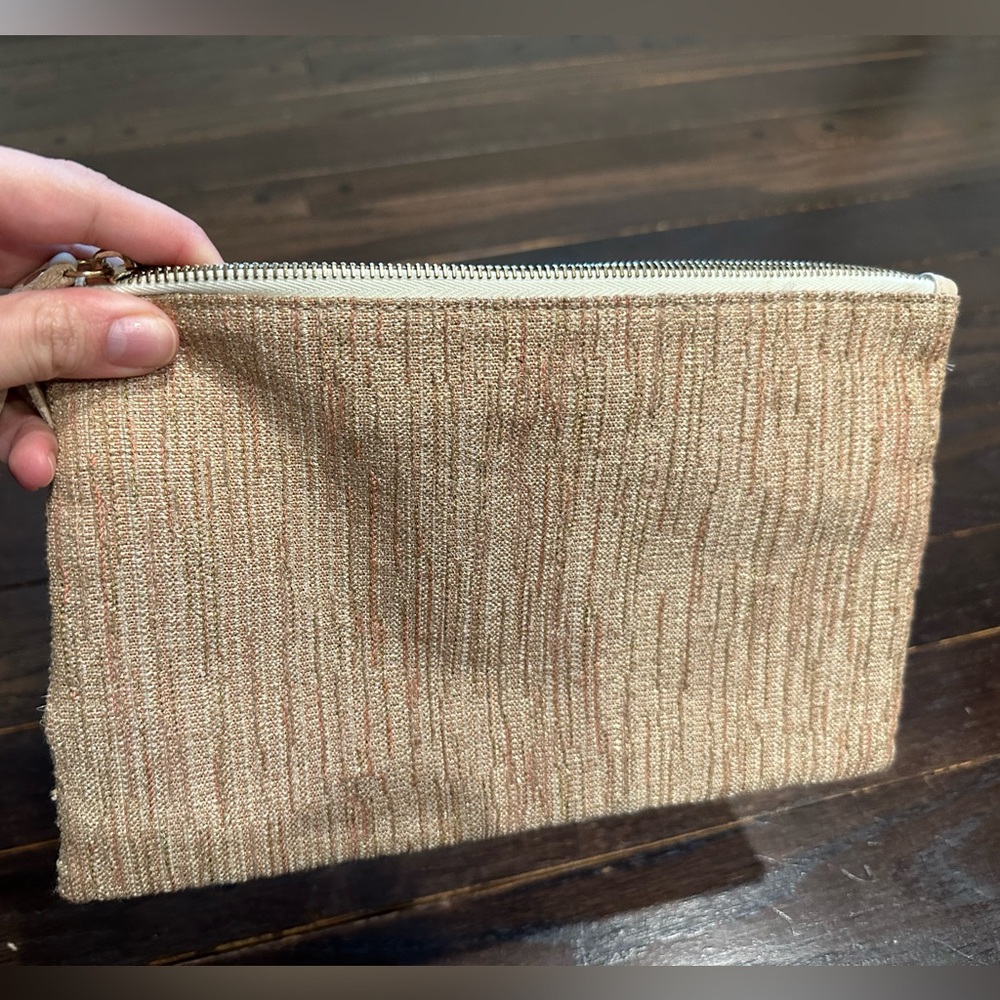 Lauren Merkin Tweed pouch